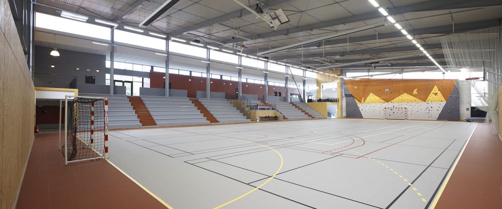 Gymnase de Bonnat copyrightspiral architecture