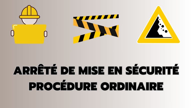 Arrêté n°2024-069 portant mise en sécurité – Procédure ordinaire