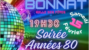 Soirée années 80 et Blind test – Samedi 15 février 2025
