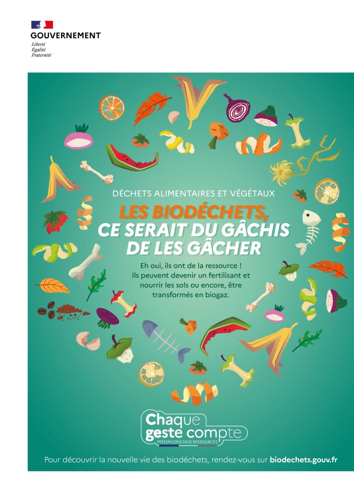 Affiche A4 Biodechets