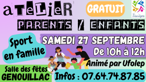 Sport en Famille – Samedi 27 septembre 2025