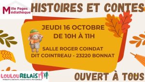 Histoires et contes – Jeudi 16 octobre 2025