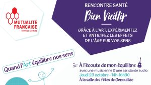 Rencontre santé bien vieillir – P&rsquo;Art à Chute à partir du 23 octobre 2025