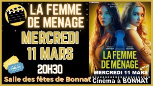 Cinéma – Mercredi 11 mars 2026