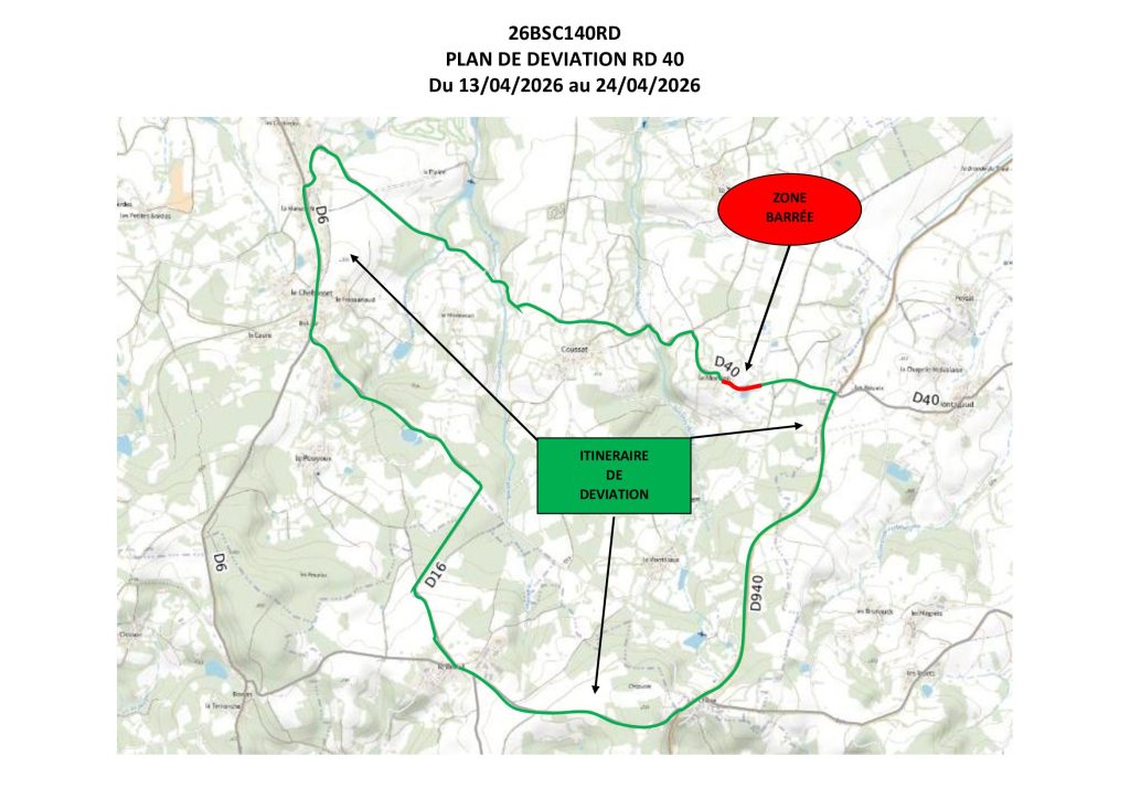 140 Déviation RD 40 BONNAT