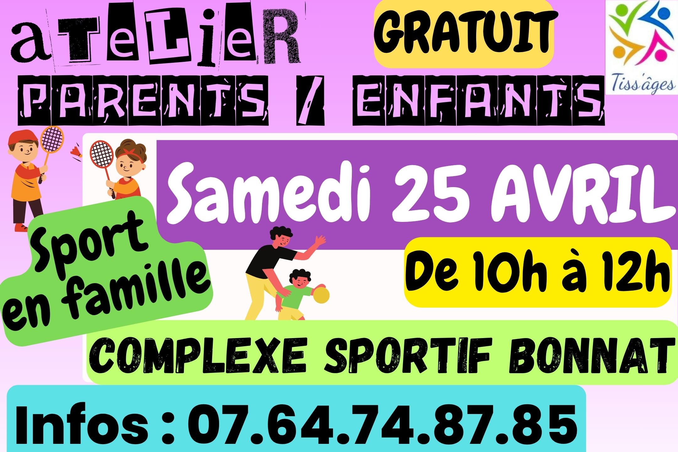 Atelier parentsenfants sport en famille