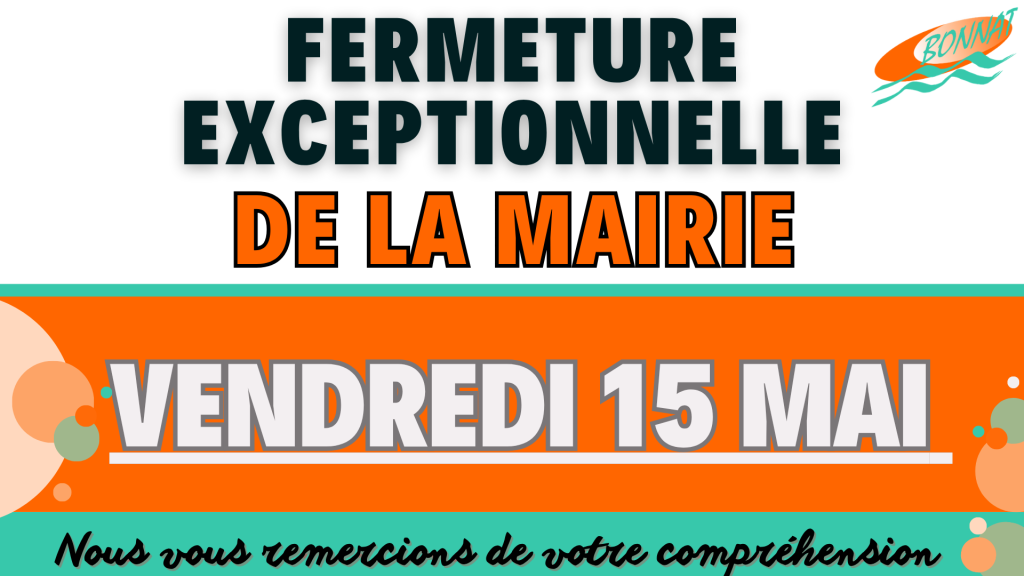Fermeture Mairie