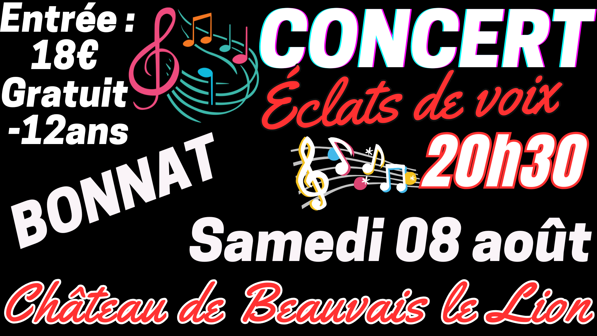 Concert Château Beauvais