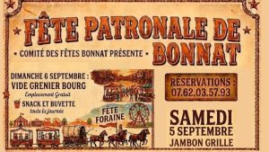 Fête Patronale – 5 et 6 septembre 2026