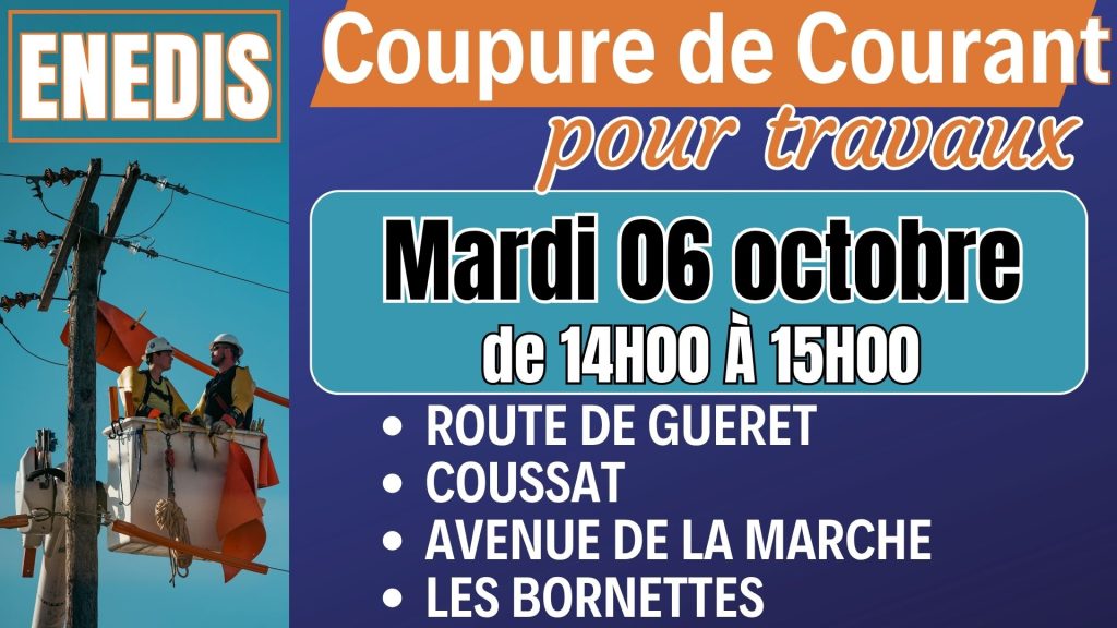 Coupures ENEDIS (1)