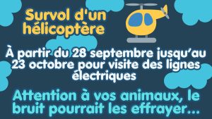 ENEDIS -Surveillance en Hélicoptère des lignes électriques