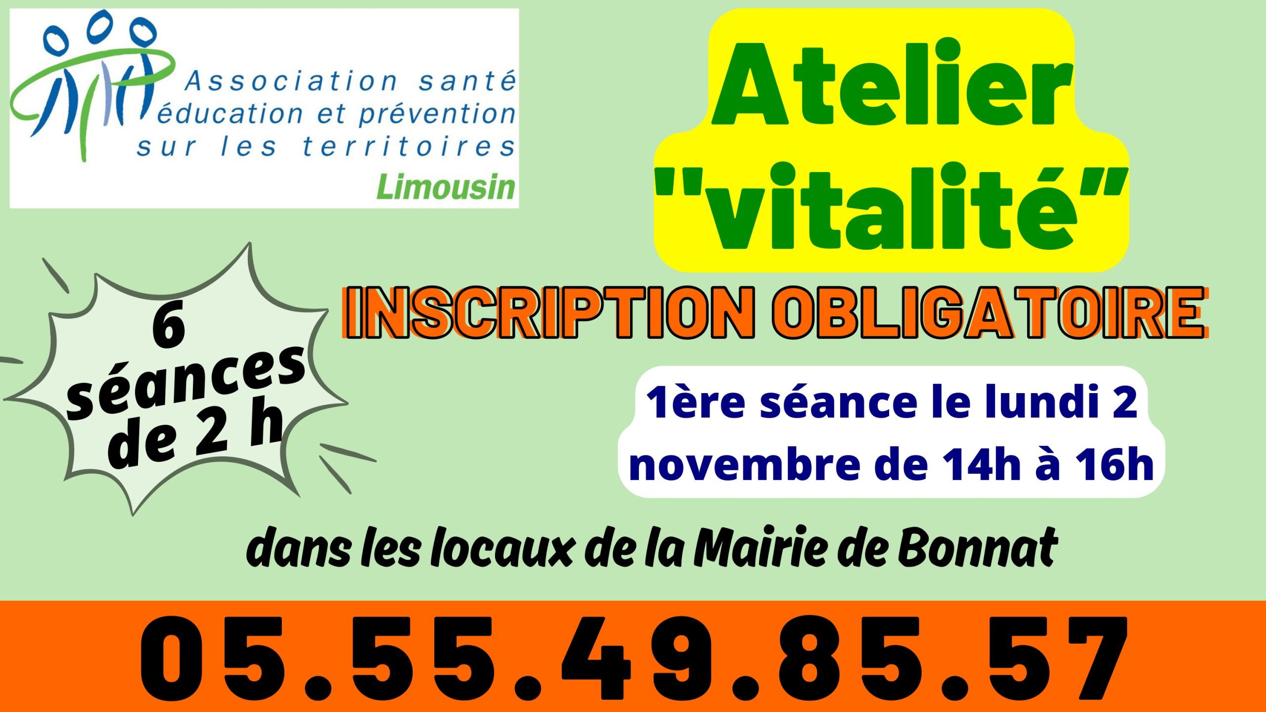 Atelier AUTONOMIE NUMÉRIQUE à Bonnat page