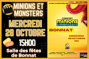 Cinéma – Mercredi 28 Octobre à 15H