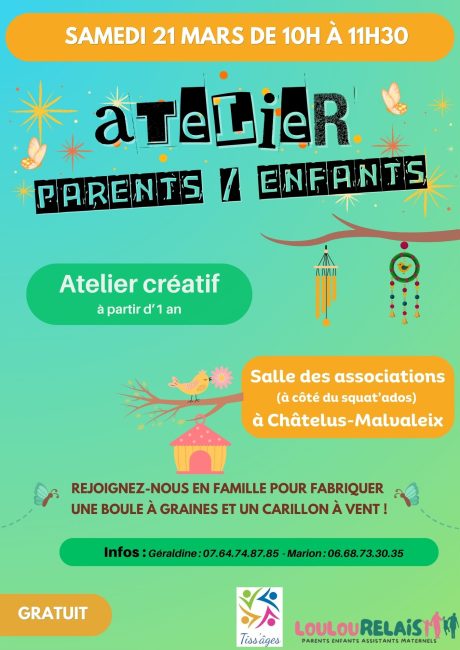 Atelier parents enfants (mars)