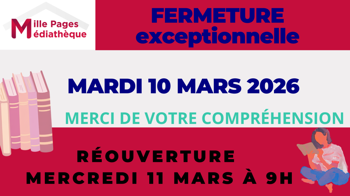 FERMETURE MEDIATHEQUE