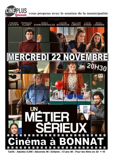 UN METIER SERIEUX 22 11 23